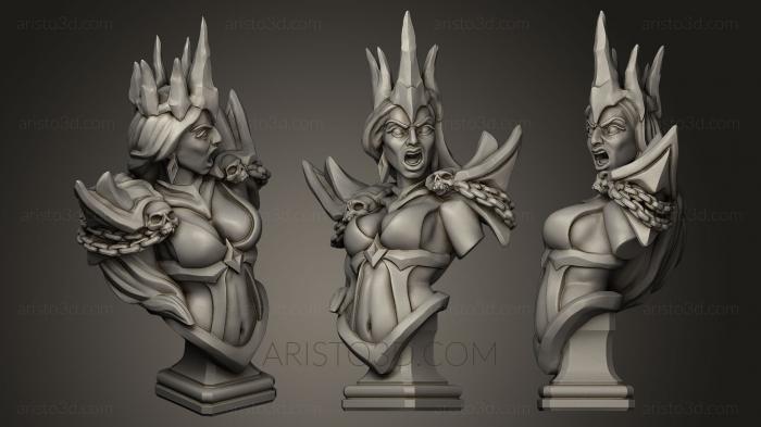 Busts of heroes and monsters (BUSTH_0231) 3D model for CNC machine